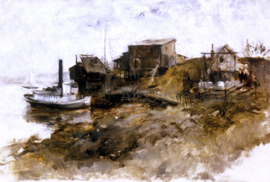  John Twachtman Harbor View - Canvas Print