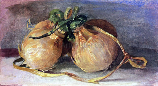  John La Farge Hari, Bundle of Cocoanuts, Showing Tahitian Manner of Preparing and Tying Them - Canvas Print