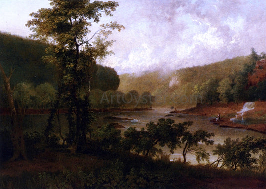  Thomas Doughty Harper's Ferry, Virginia - Canvas Print