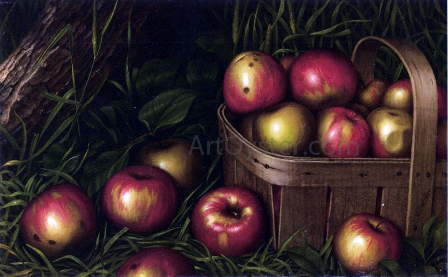  Levi Wells Prentice Harvest of Apples - Canvas Print