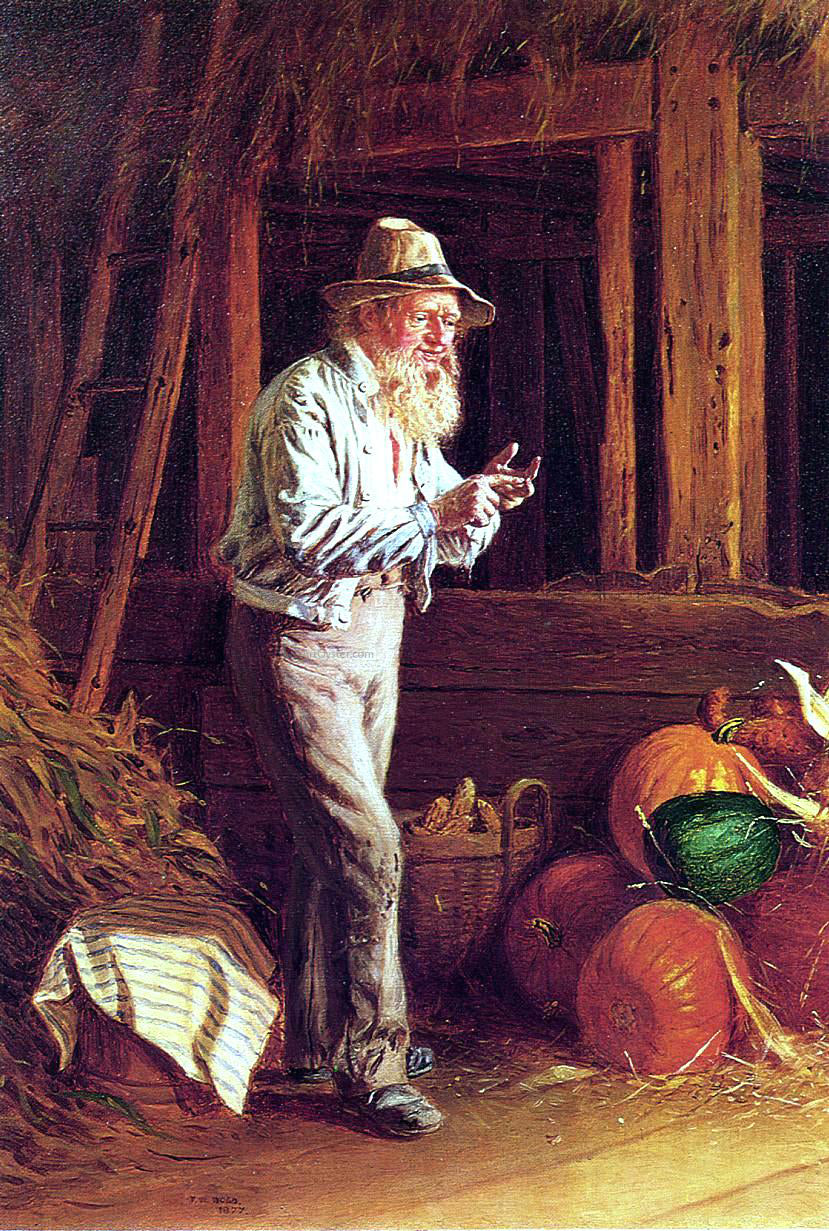  Thomas Waterman Wood Harvest Time - Canvas Print