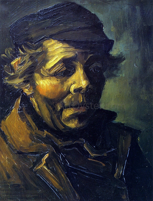  Vincent Van Gogh Head of a Peasant (study for "The Potato Eaters) - Canvas Print