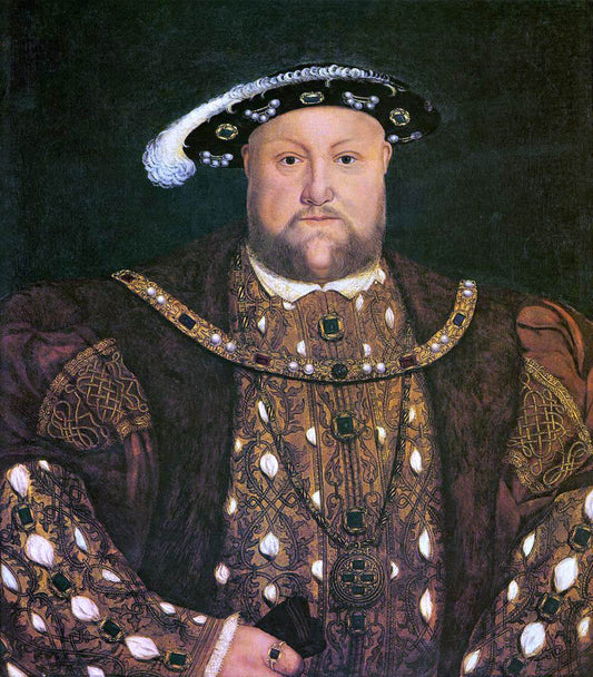  Lucas Horenbout Henry VIII - Canvas Print