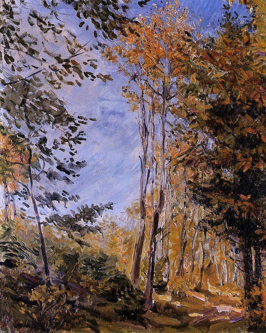  Max Slevogt Herbstwald - Canvas Print