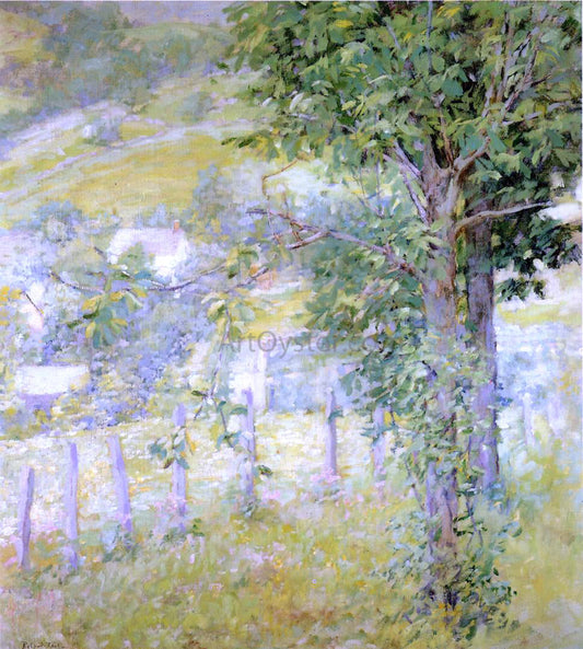  Robert Lewis Reid Hillside in Summer - Canvas Print