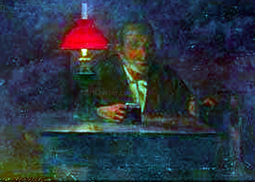  Luis Graner Hombre Solitario - Canvas Print