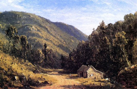  Sanford Robinson Gifford Home in the Wilderness - Canvas Print