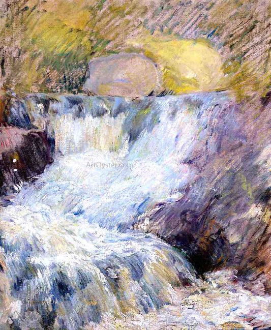  John Twachtman Horseneck Falls - Canvas Print