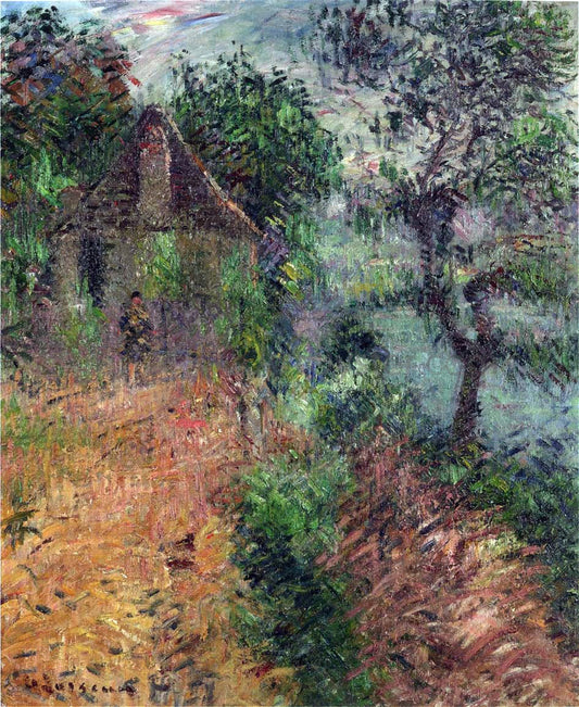  Gustave Loiseau House at Beynac - Canvas Print