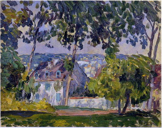  Henri Lebasque House in the Trees - Canvas Print