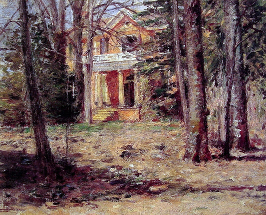  Theodore Robinson House in Virginia - Canvas Print