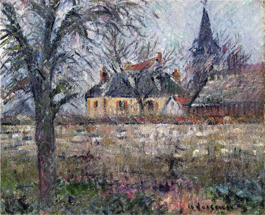  Gustave Loiseau House of Monsieur de Irvy near Vaudreuil - Canvas Print