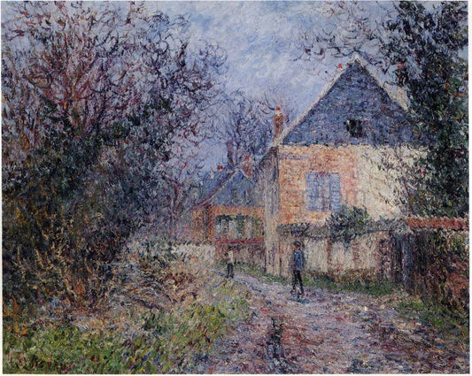  Gustave Loiseau Houses near the Eure - Canvas Print