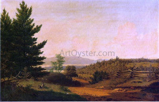  Sanford Robinson Gifford Hudson Valley Idyll - Canvas Print