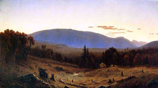  Sanford Robinson Gifford Hunter Mountain, Twilight - Canvas Print