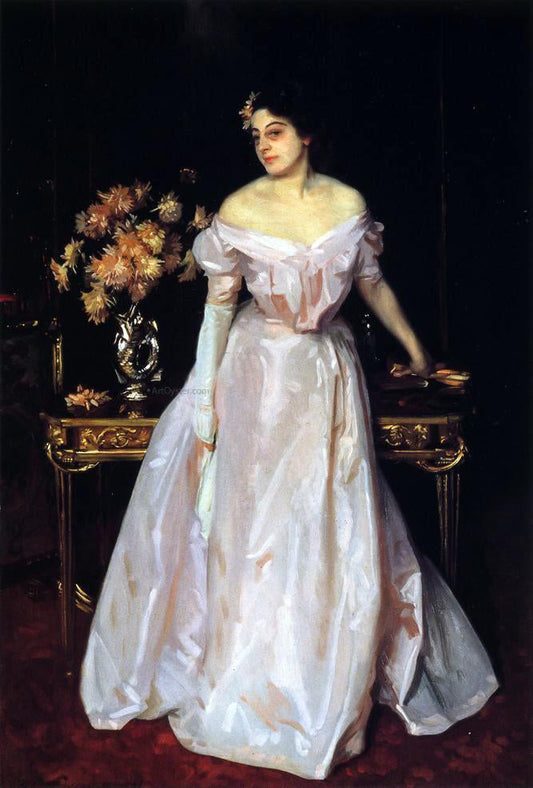  John Singer Sargent Hylda, Daughter of Asher and Mrs. Wertheimer - Canvas Print