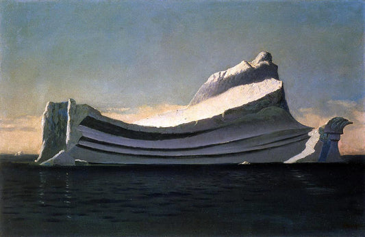  William Bradford Iceberg - Canvas Print