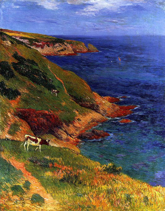  Henri Moret Ile de Groux - Canvas Print