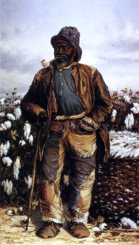  William Aiken Walker I'll Stick to Cotton as Long as It Sticks to Me - Canvas Print
