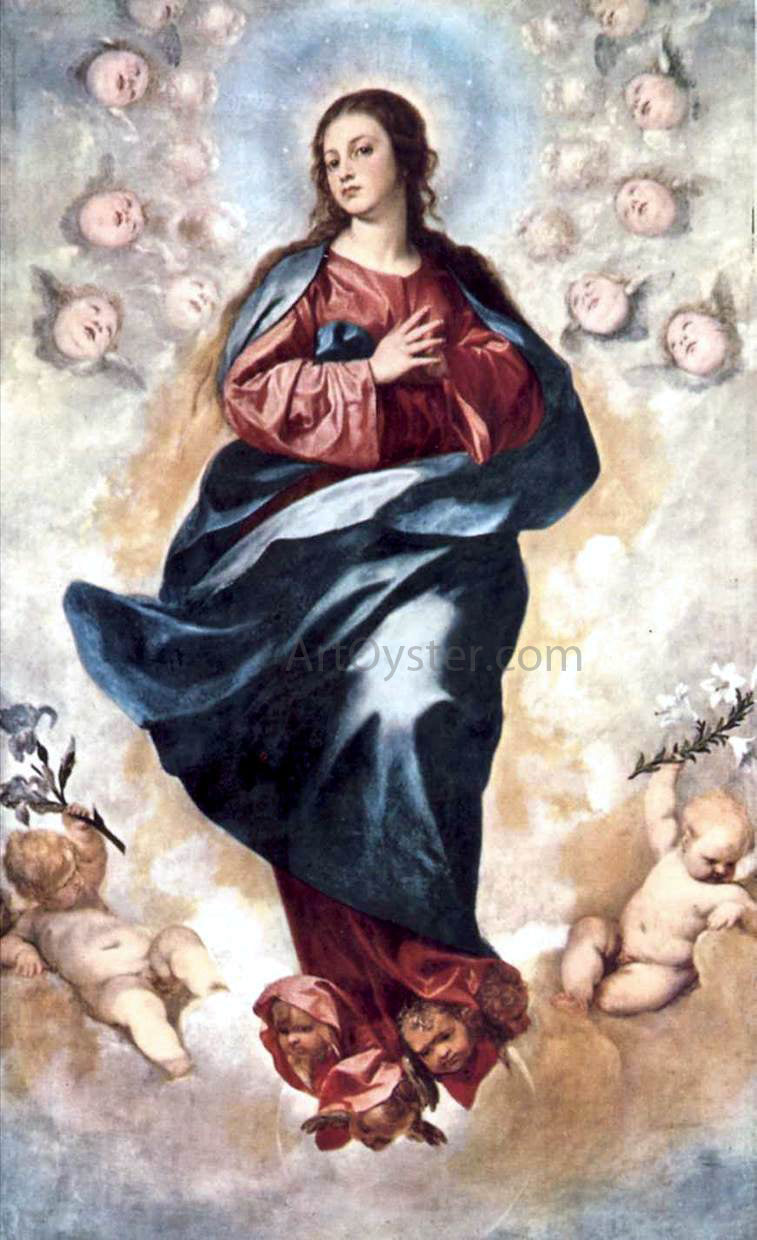  Alonso Cano Immaculate Conception - Canvas Print