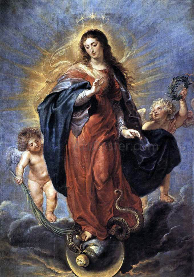  Peter Paul Rubens Immaculate Conception - Canvas Print