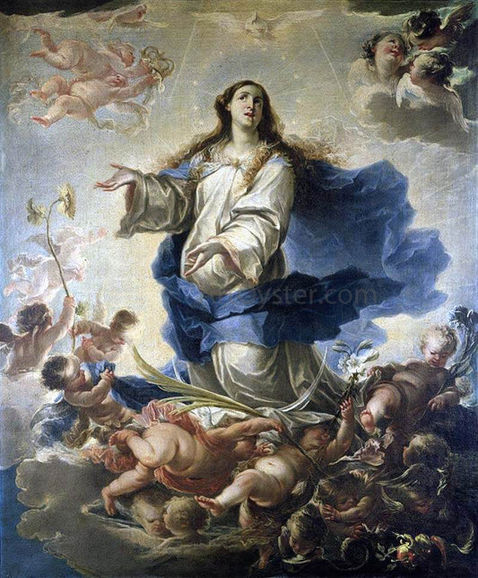  Francisco De Solis Immaculate Conception - Canvas Print