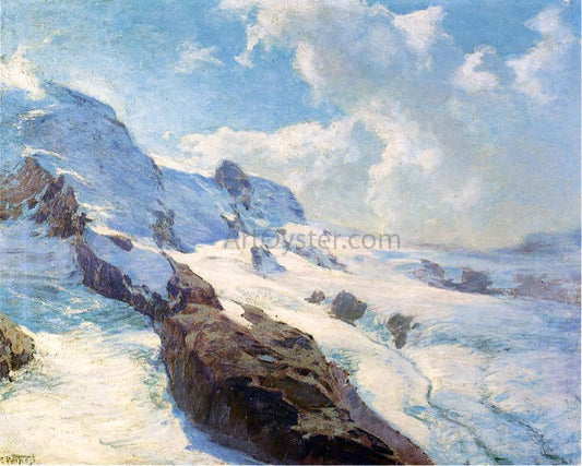  Edward Potthast In Cloud Regions - Canvas Print