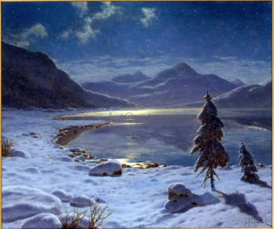  Ivan Fedorovich Choultse In the Grasp of Winter - Canvas Print