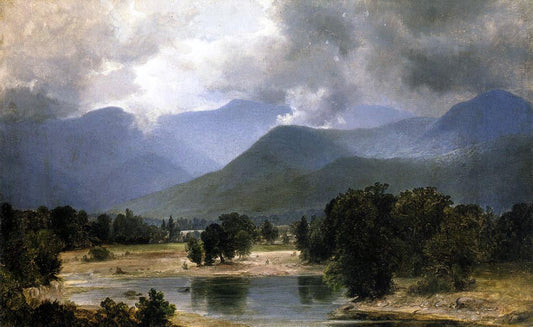  Alexander Helwig Wyant In the Keene Valley, New York - Canvas Print