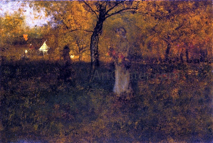  George Inness In the Orchard, Milton - Canvas Print