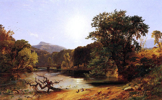  Jasper Francis Cropsey In the White Mountains - Canvas Print