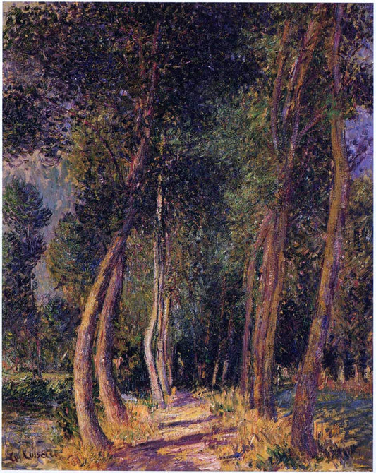  Gustave Loiseau In the Woods - Canvas Print