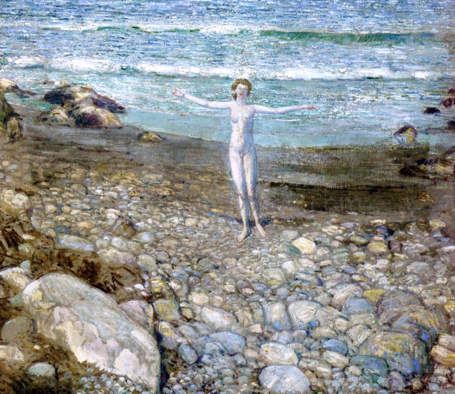  Frederick Childe Hassam Incoming Tide - Canvas Print