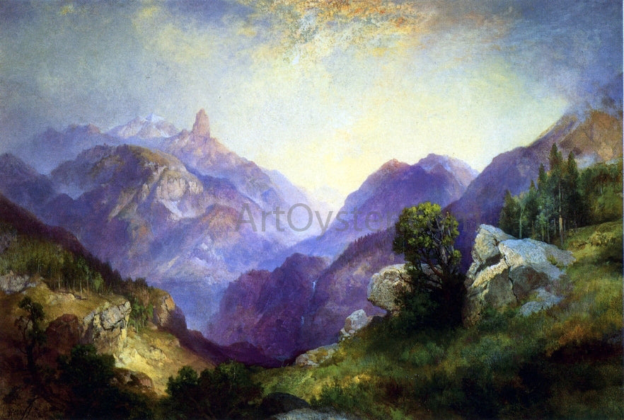  Thomas Moran Index Peak - Canvas Print