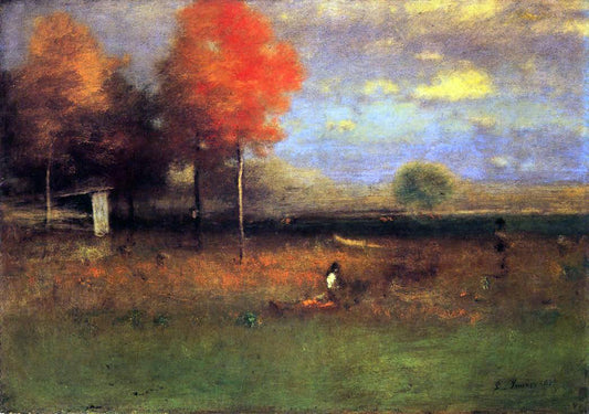  George Inness Indian Summer - Canvas Print
