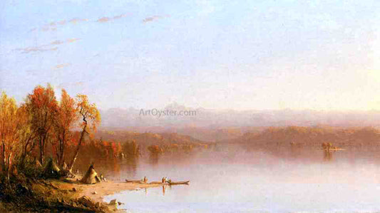  Sanford Robinson Gifford Indian Summer - Canvas Print