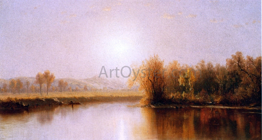  Sanford Robinson Gifford Indian Summer on Clawerack Creek - Canvas Print