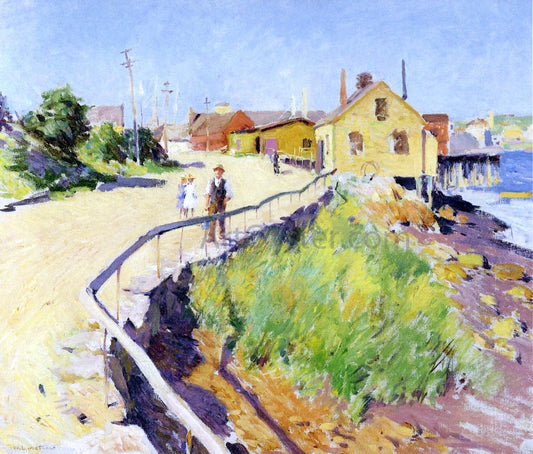  Willard Leroy Metcalf Inner Harbour, Gloucester - Canvas Print