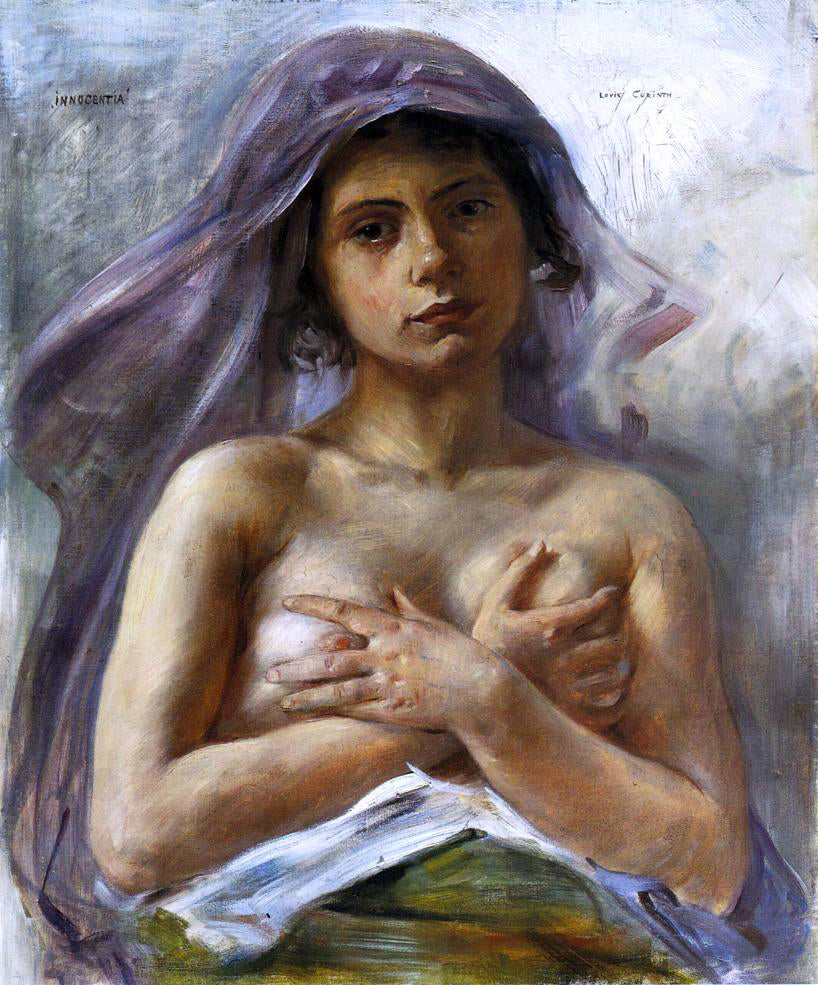  Lovis Corinth Innocentia - Canvas Print