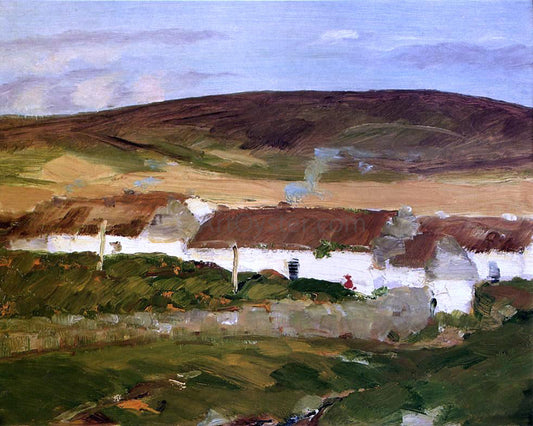  Robert Henri Irish Cottage - Canvas Print