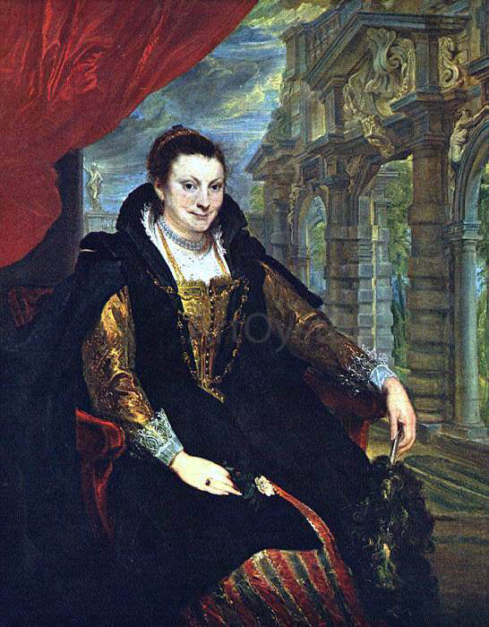  Sir Antony Van Dyck Isabella Brandt - Canvas Print