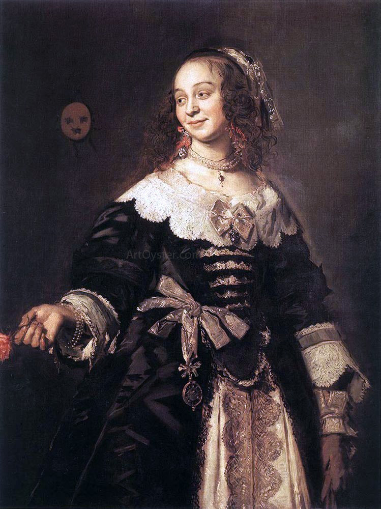  Frans Hals Isabella Coymans - Canvas Print