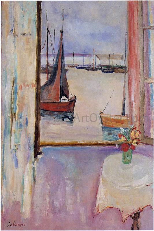  Henri Lebasque Isle of Yeu - Canvas Print