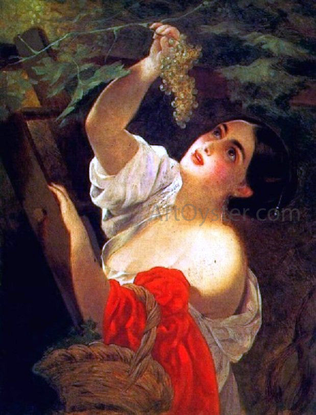  Karl Pavlovich Brulloff Italian Midday - Canvas Print