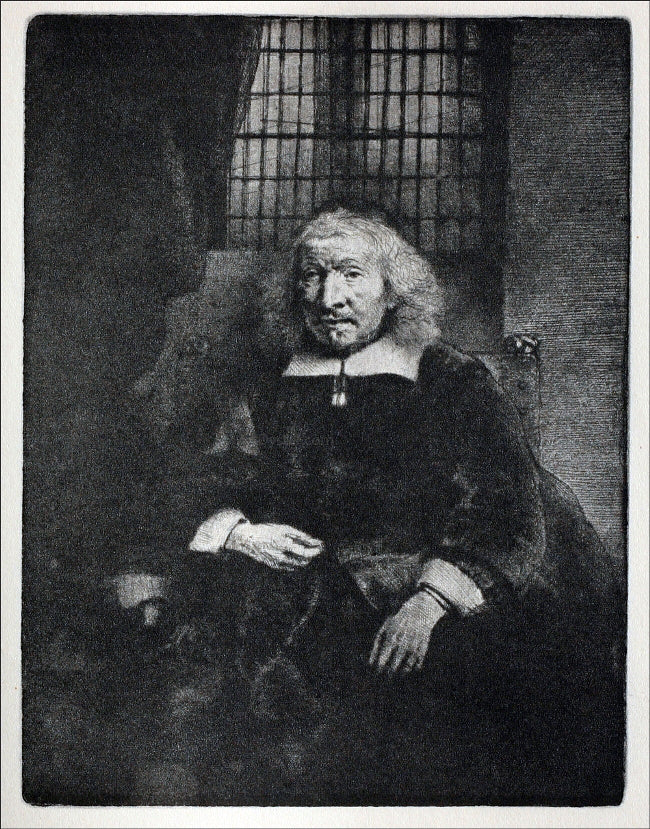  Rembrandt Van Rijn Jacob Haring: Portrait Known as 'The Old Haring' - Canvas Print