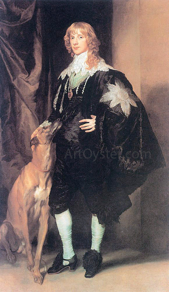  Sir Antony Van Dyck James Stuart, Duke of Lennox and Richmond - Canvas Print