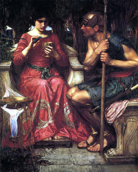  John William Waterhouse Jason and Medea - Canvas Print