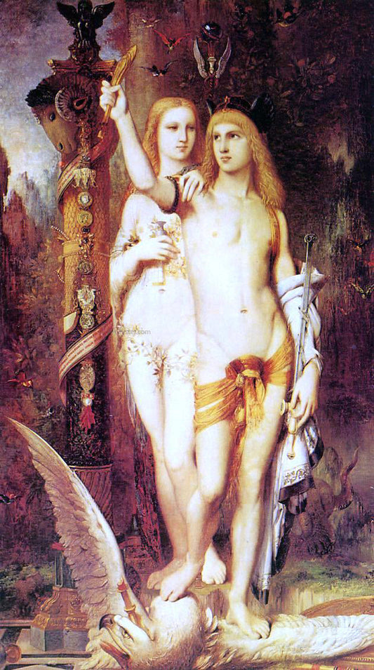  Gustave Moreau Jason and Medea - Canvas Print