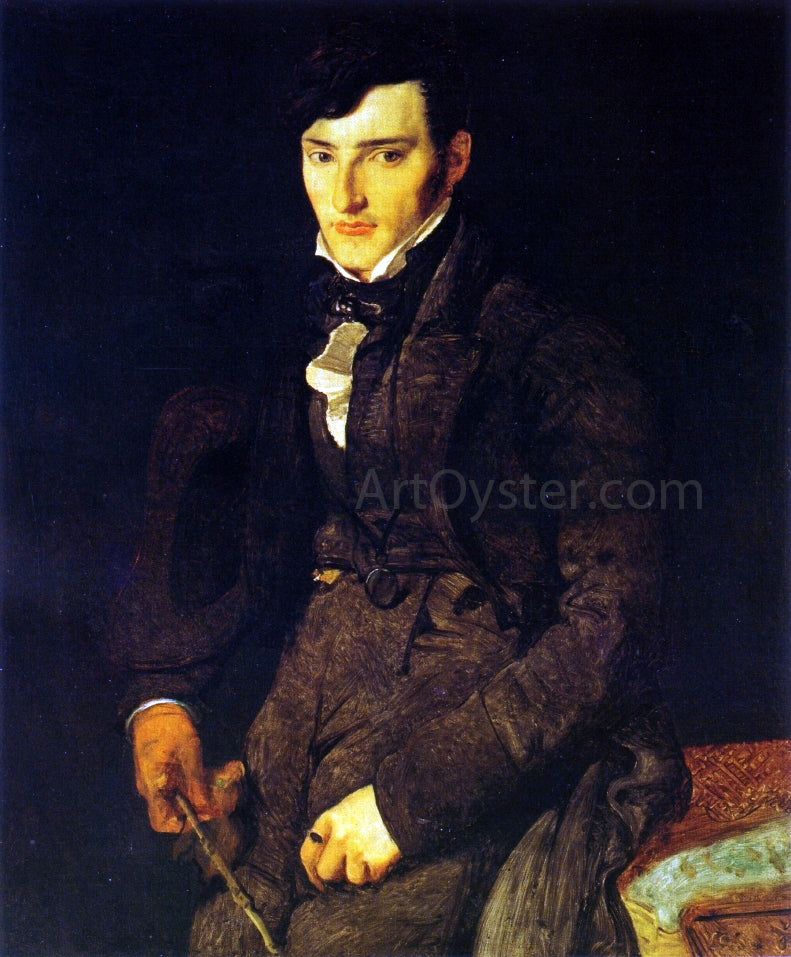  Jean-Auguste-Dominique Ingres Jean-Francois Gilibert - Canvas Print