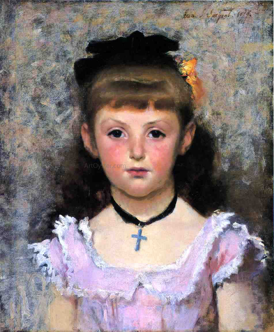 John Singer Sargent Jeanne Kieffer Canvas Print – Art MegaMart